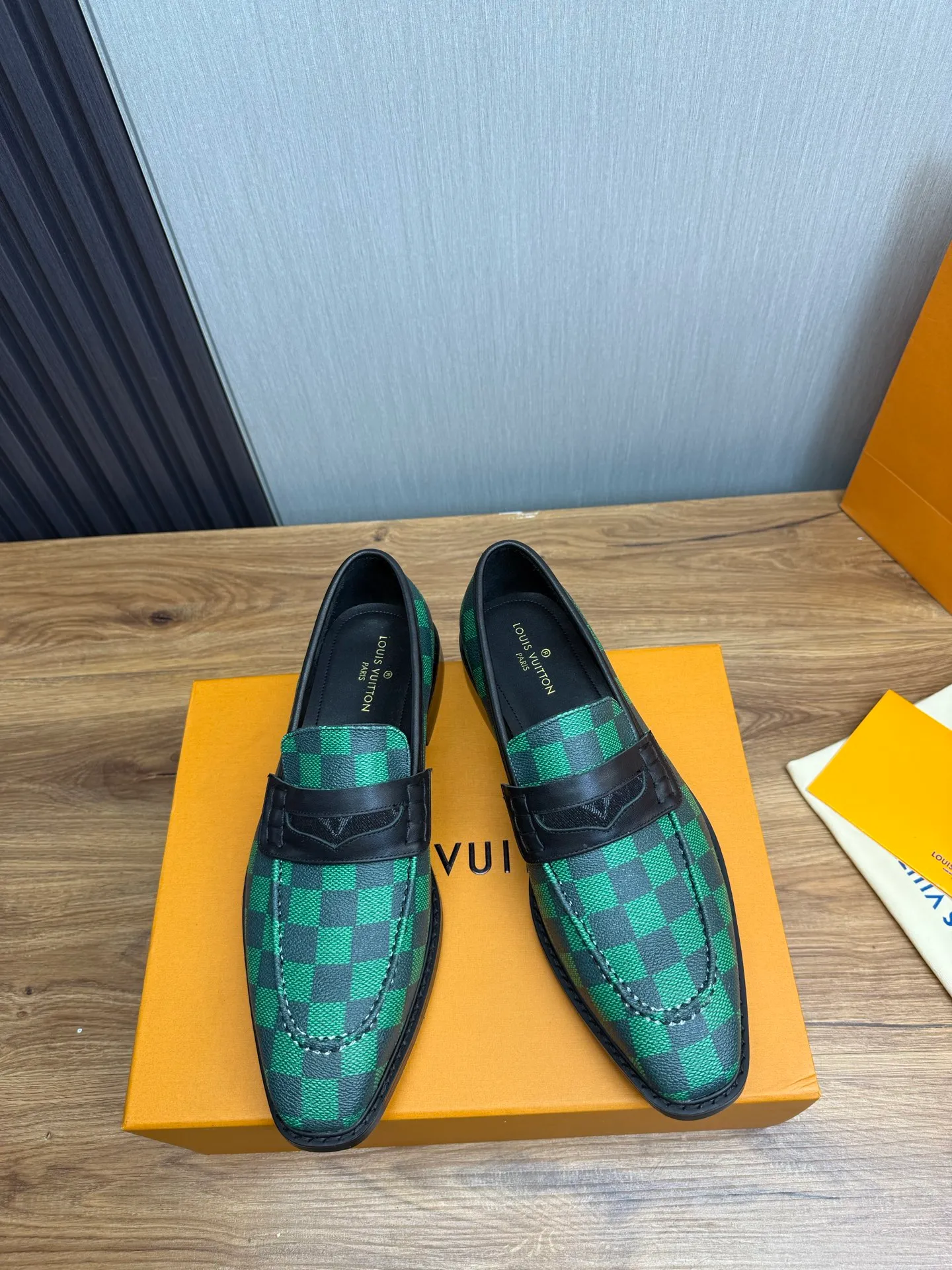 Factory 720💰 LV. Men's business casual leather shoes, all made of imported original brand leather, just to create a more comfortable wearing experience, original non-slip and wear-resistant outsole ✔️16-45 (38.45 non-refundable)